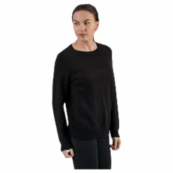 Lesly Kings L/S Pullover Knt Black