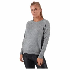 Lesly Kings L/S Pullover Knt Grey