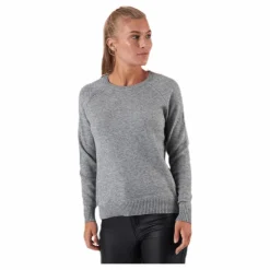 Lesly Kings L/S Pullover Knt Grey