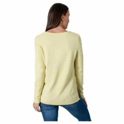 Lesly New V-Neck Pullover Knt Beige