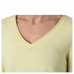 Lesly New V-Neck Pullover Knt Beige