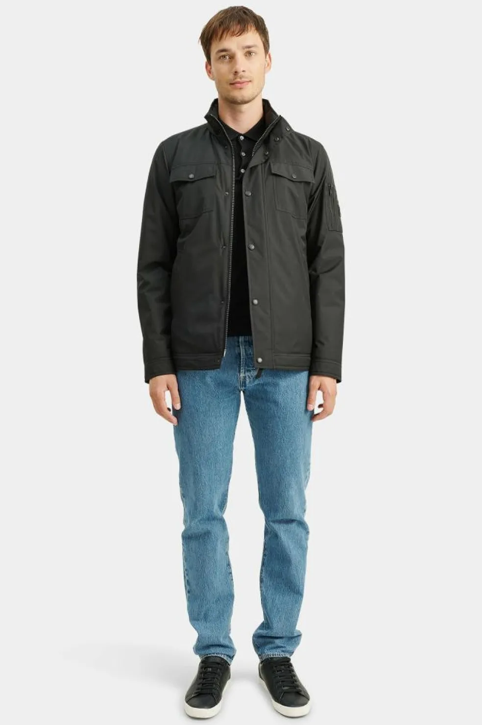 Levy Tech Jacket Black
