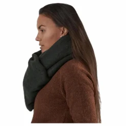 Lima Knit Long Scarf Black