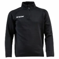 Locker Room 1/4 ZIP Junior Black