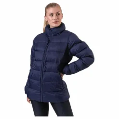 Logo Amby Padded Jacket Blue