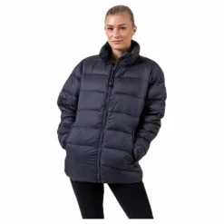 Logo Amby Padded Jacket Grey