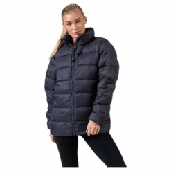 Logo Amby Padded Jacket Grey