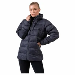 Logo Amby Padded Jacket Grey