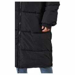 Long Hood Down Parka Black