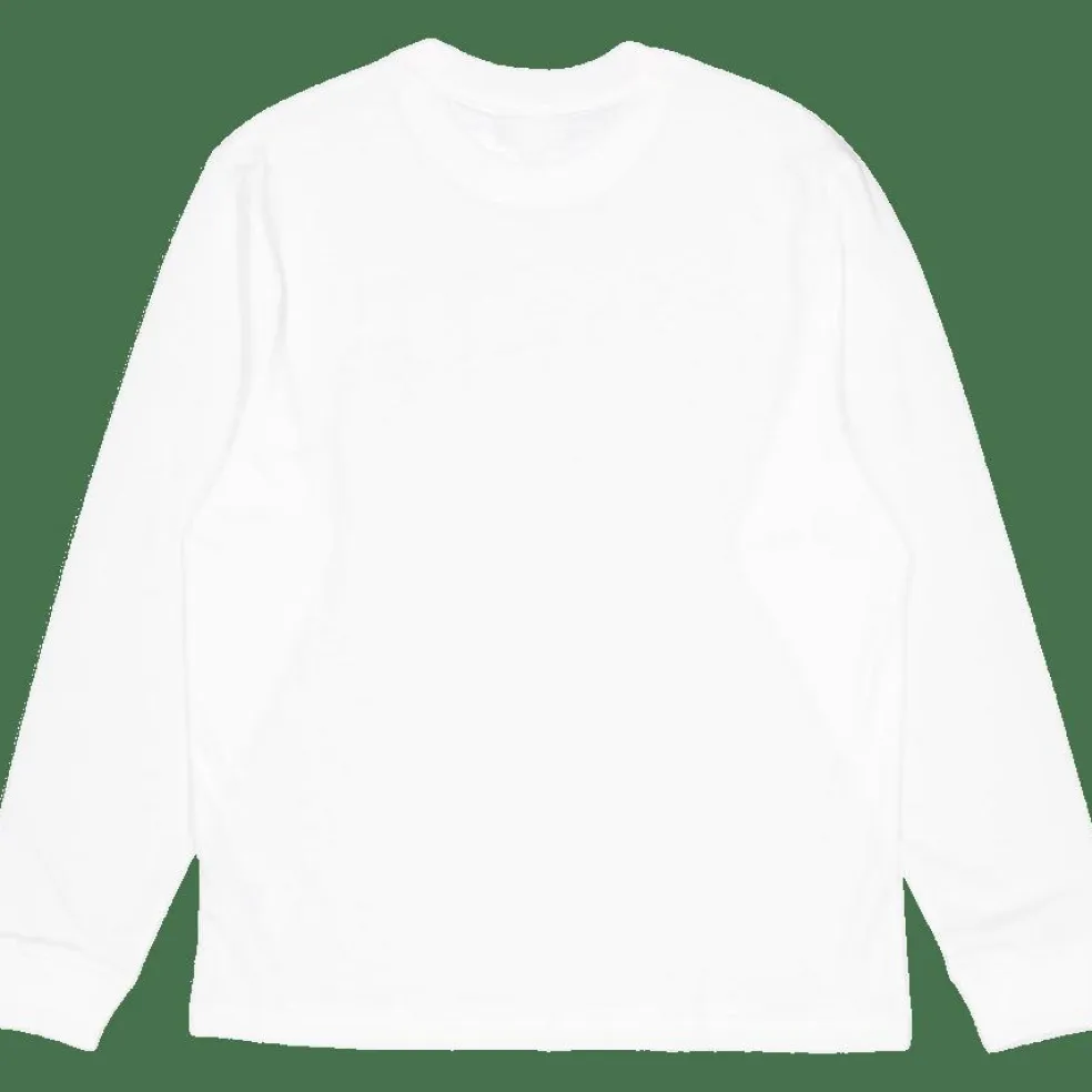 Long Sleeved Cotton T-shirt White