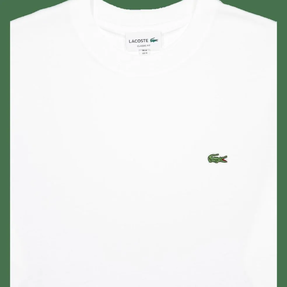 Long Sleeved Cotton T-shirt White