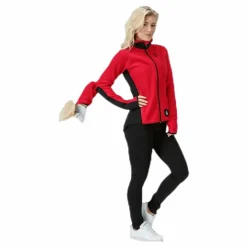 Lumberjane Fleece Jacket Red