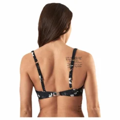 Malaga Padded Wire Bra Black