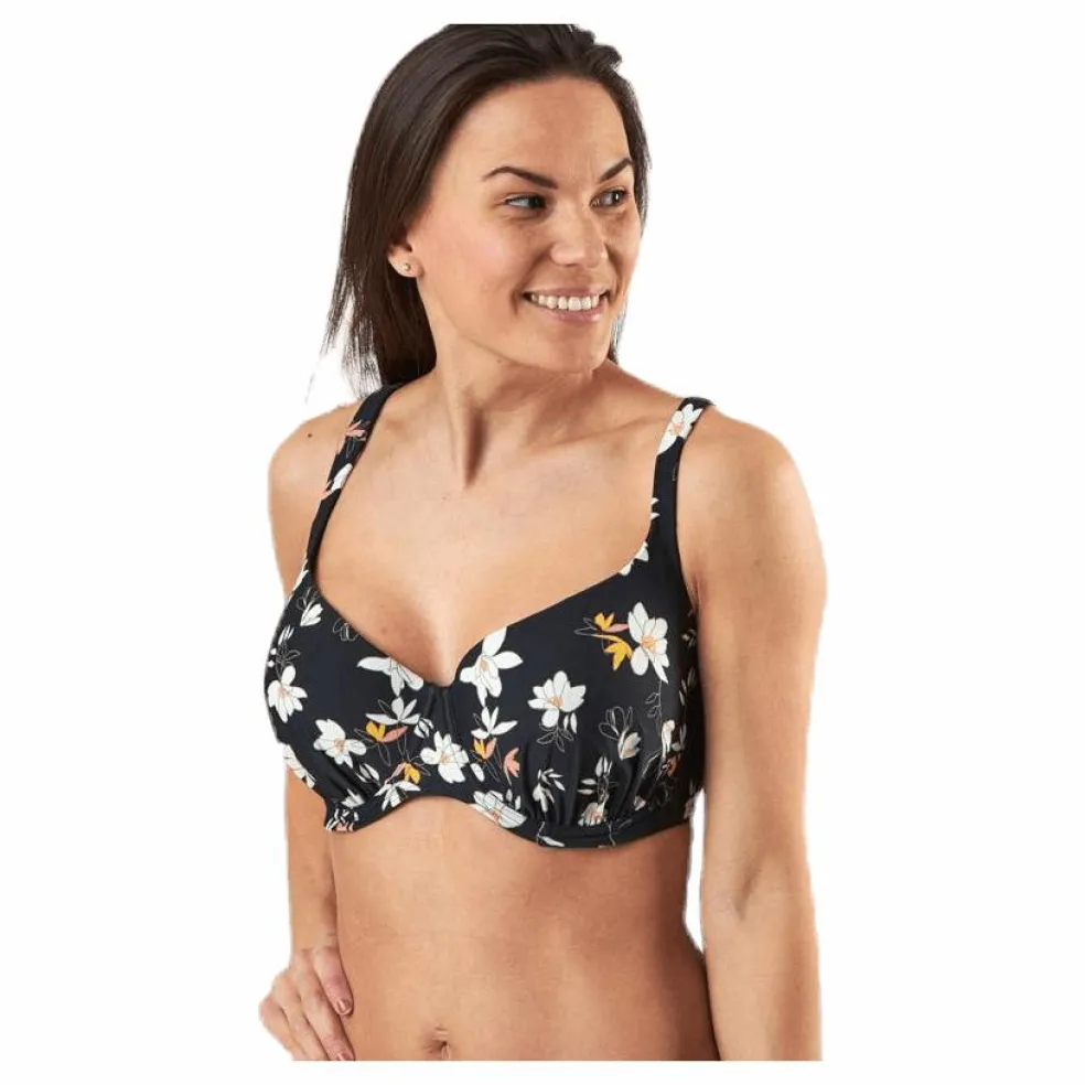 Malaga Padded Wire Bra Black