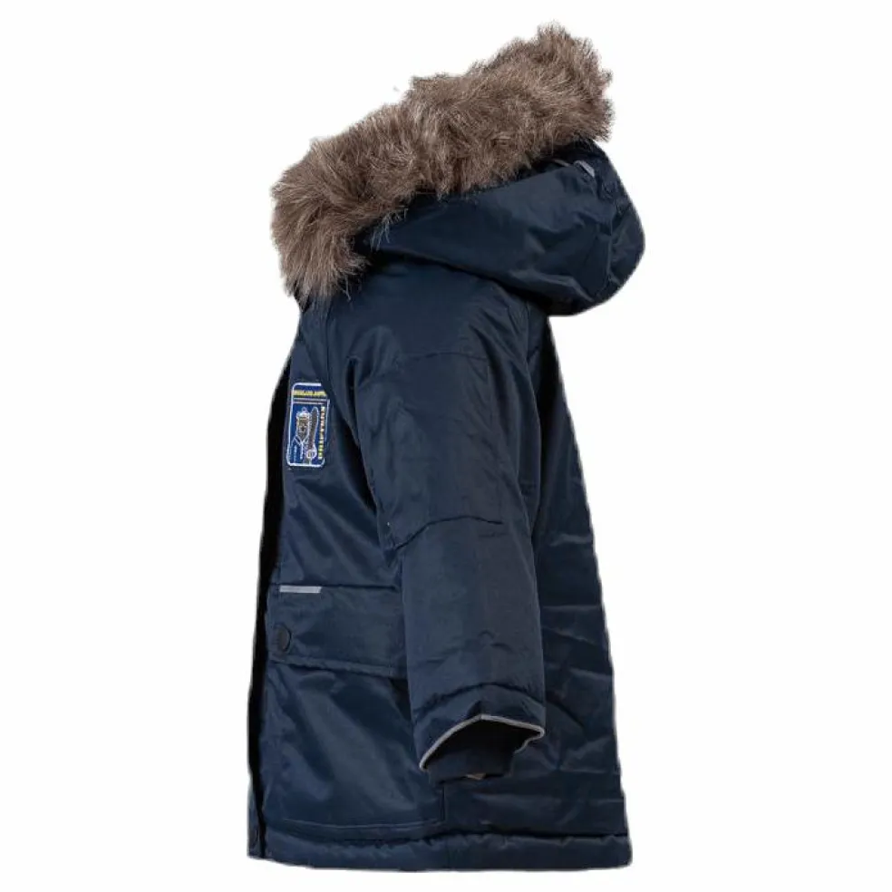 Malik Parka Jacket Blue