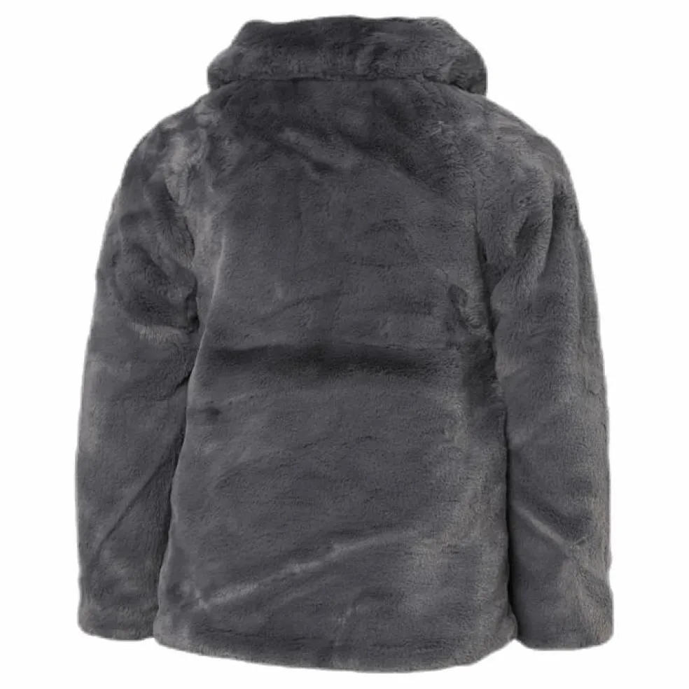 Mamy Faux Fur Jacket Purple