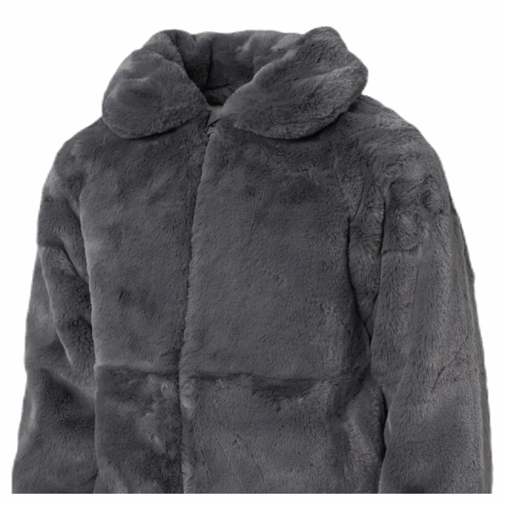 Mamy Faux Fur Jacket Purple