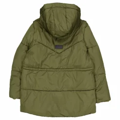 Maya Padded Hybrid Jacket Olive Night