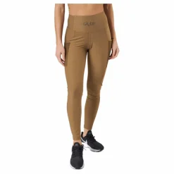 Mesh Pocket Leggings Dark Brown