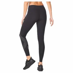 Mid-Rise Compression Tights Black/Grey