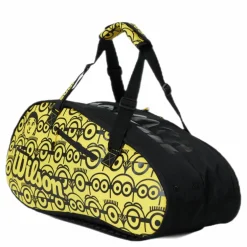 Minions Tour 12Pk Racket Bag Black/Yellow