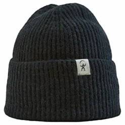 Minty Knitted Cap Black