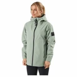 Misty Shell W Jackets Grey Green