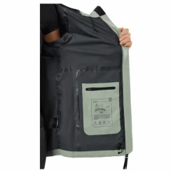 Misty Shell W Jackets Grey Green