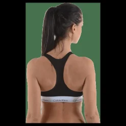 Modern Cotton Bralette Black