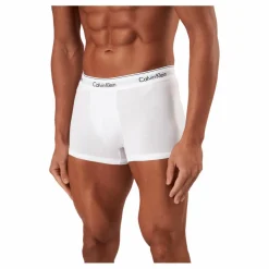 Modern Ctn Stretch Trunk 3Pk White