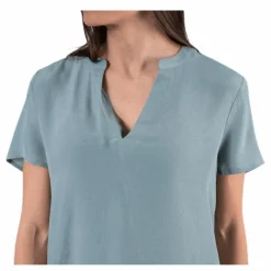 Molly Ss V-Neck Green