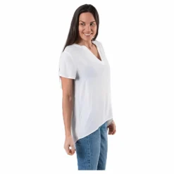 Molly Ss V-Neck White