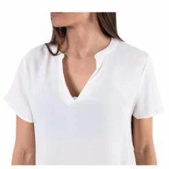 Molly Ss V-Neck White