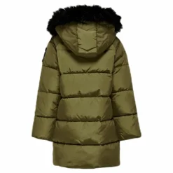 Monica Long Puffer Coat Beige