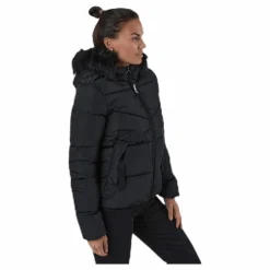 Monica Short Puffer Jacket Cc Otw Black