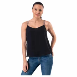 Moon Sl Top Wvn Black