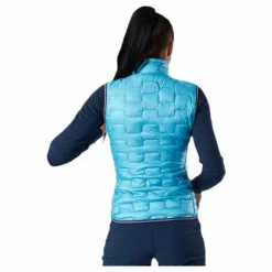 Motion Down Vest  Turquoise
