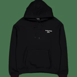 Multi Print Fleece Hoodie Noir 031