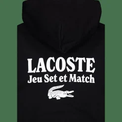 Multi Print Fleece Hoodie Noir 031