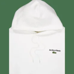 Multi Print Fleece Hoodie Flour