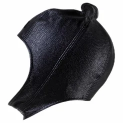 Musse Leather Cap Black
