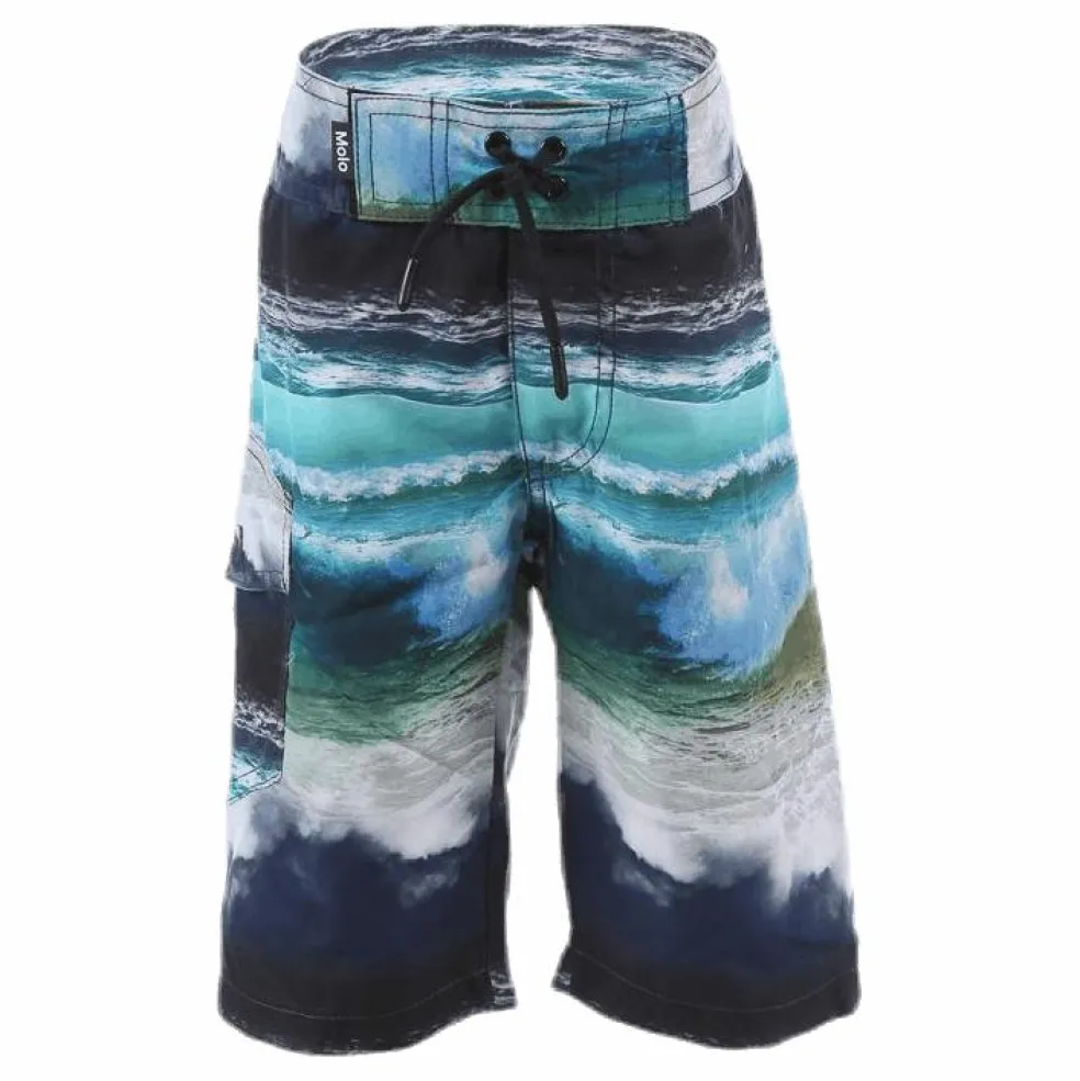 Nalvaro Bathing Shorts Patterned/Grey