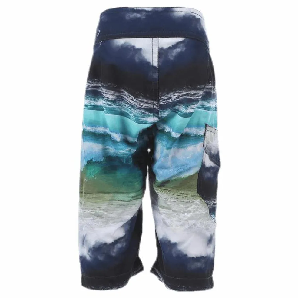 Nalvaro Bathing Shorts Patterned/Grey