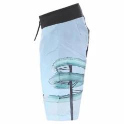 Nalvaro Bathing Shorts Patterned/White