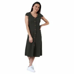 Nella S/S Dress Jrs Green