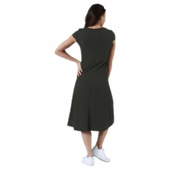 Nella S/S Dress Jrs Green