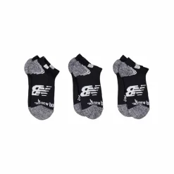 New Balance Unisex No Show Run Black,white