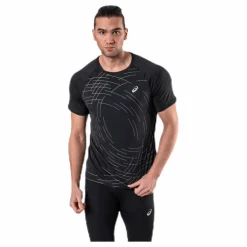 Night Track SS Top Black