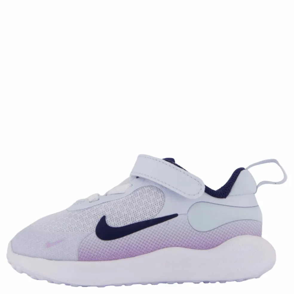 Nike Revolution 7 Baby/toddler Football Grey/midnight Navy-li