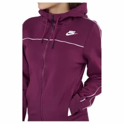 Nike Sportswear Women's Full-z Sangria/white